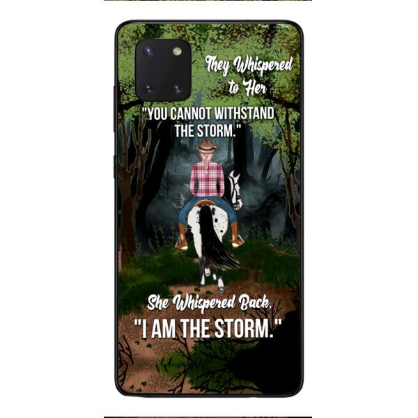 Personalized Woman Storm Phone Case Printed JUL-MA01