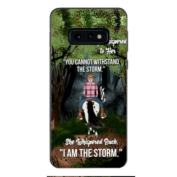 Personalized Woman Storm Phone Case Printed JUL-MA01