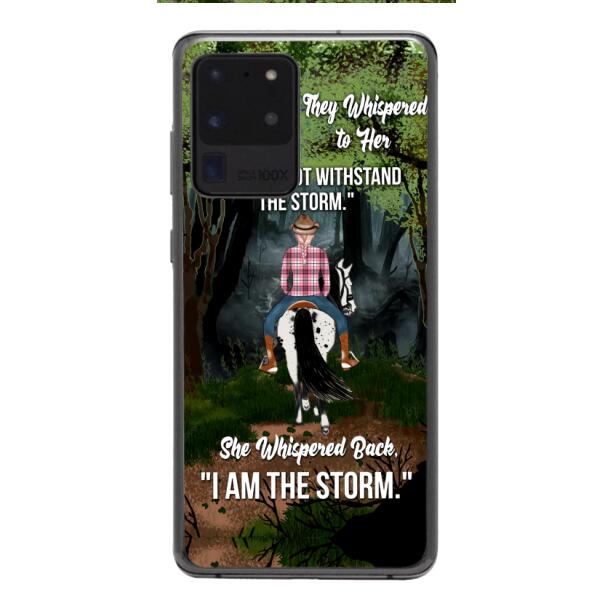 Personalized Woman Storm Phone Case Printed JUL-MA01