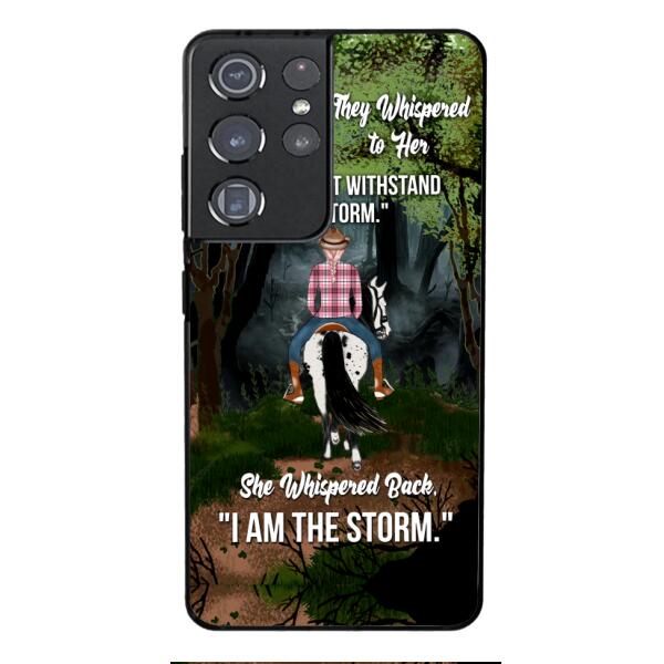 Personalized Woman Storm Phone Case Printed JUL-MA01