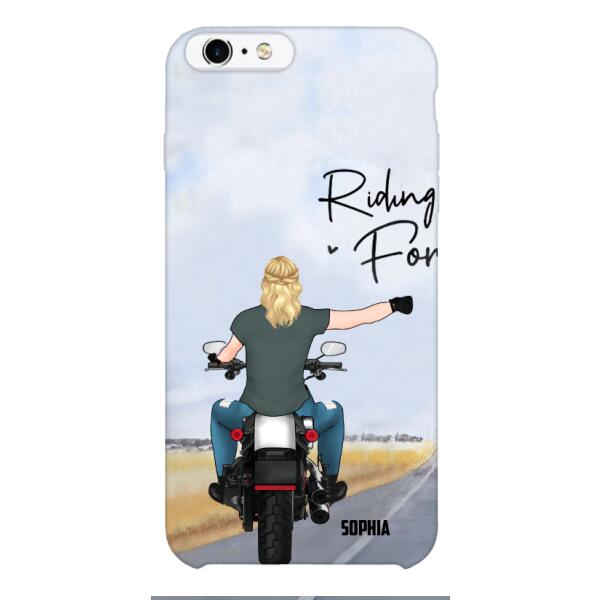 Personalized Riding Partners For Life Phone Case Printed JUL-HQ01