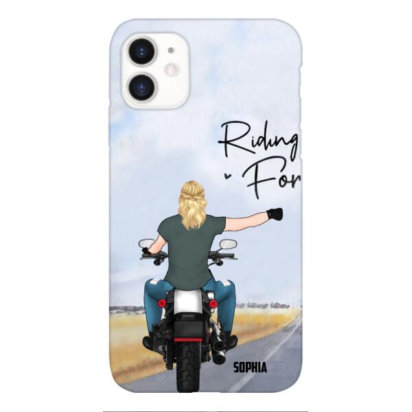 Personalized Riding Partners For Life Phone Case Printed JUL-HQ01