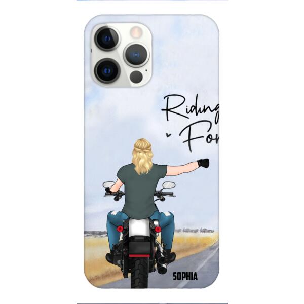 Personalized Riding Partners For Life Phone Case Printed JUL-HQ01