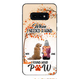 Personalized Found Your Paw Phone Case Printed JUL-DT02
