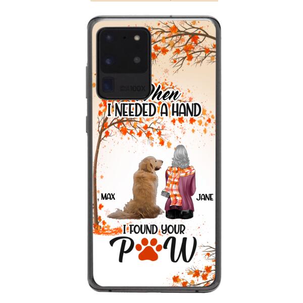 Personalized Found Your Paw Phone Case Printed JUL-DT02