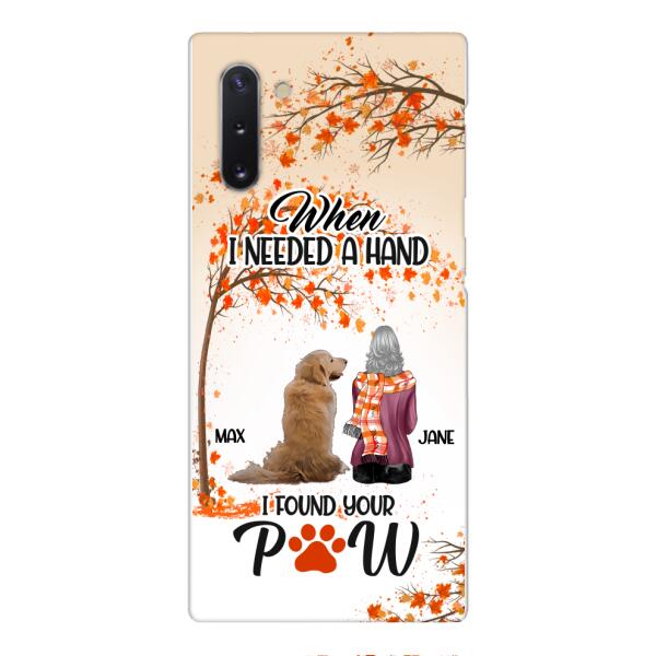 Personalized Found Your Paw Phone Case Printed JUL-DT02