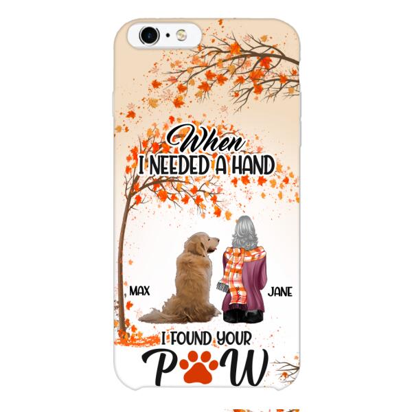 Personalized Found Your Paw Phone Case Printed JUL-DT02