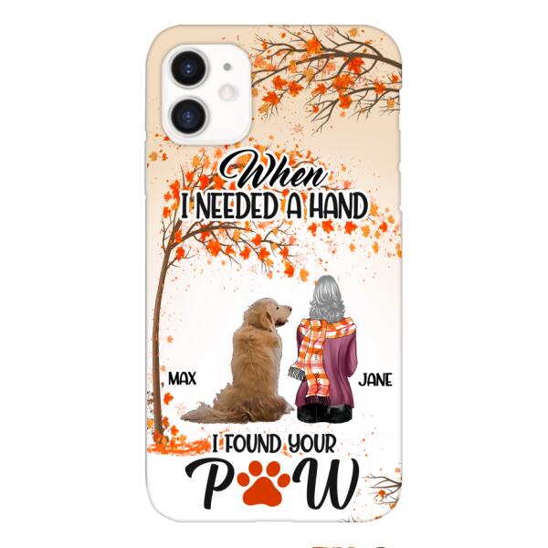 Personalized Found Your Paw Phone Case Printed JUL-DT02