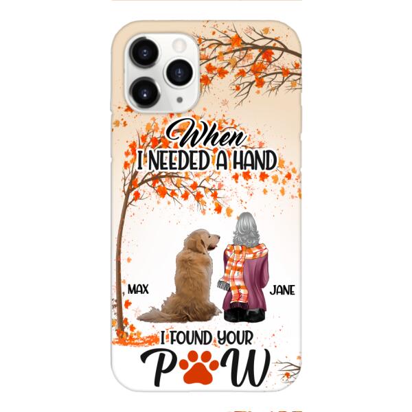 Personalized Found Your Paw Phone Case Printed JUL-DT02