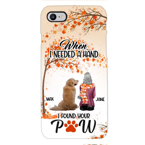 Personalized Found Your Paw Phone Case Printed JUL-DT02