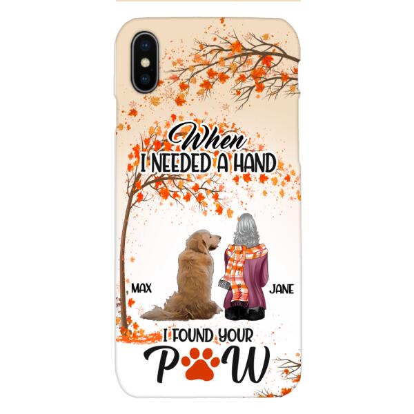 Personalized Found Your Paw Phone Case Printed JUL-DT02