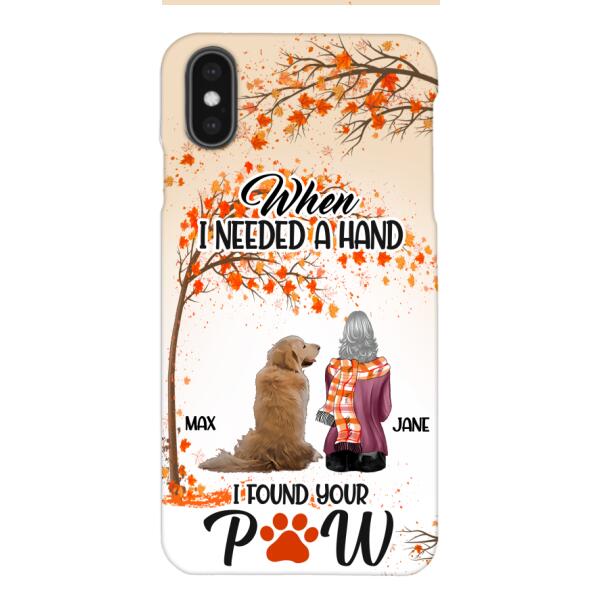 Personalized Found Your Paw Phone Case Printed JUL-DT02