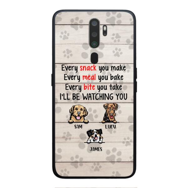 CUSTOMIZED DOG WATCHING YOU PHONE CASE TNTQ0207