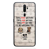 CUSTOMIZED DOG WATCHING YOU PHONE CASE TNTQ0207