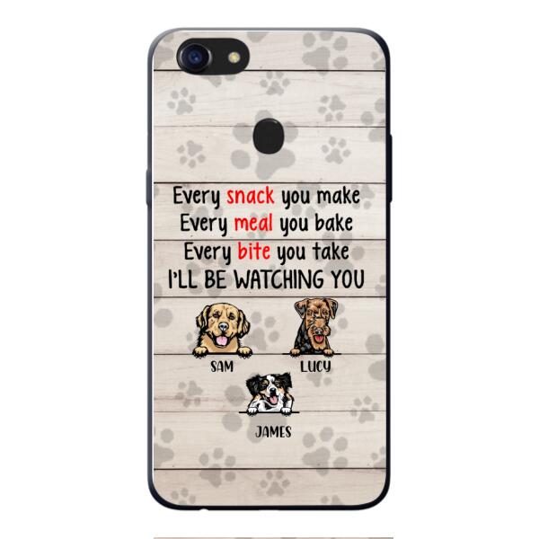 CUSTOMIZED DOG WATCHING YOU PHONE CASE TNTQ0207