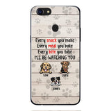 CUSTOMIZED DOG WATCHING YOU PHONE CASE TNTQ0207