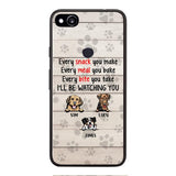 CUSTOMIZED DOG WATCHING YOU PHONE CASE TNTQ0207