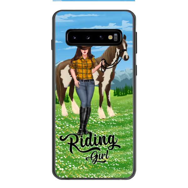 PERSONALIZED RIDING GIRL PHONE CASE PRINTED 3D NEYQ02