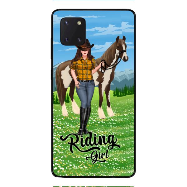 PERSONALIZED RIDING GIRL PHONE CASE PRINTED 3D NEYQ02