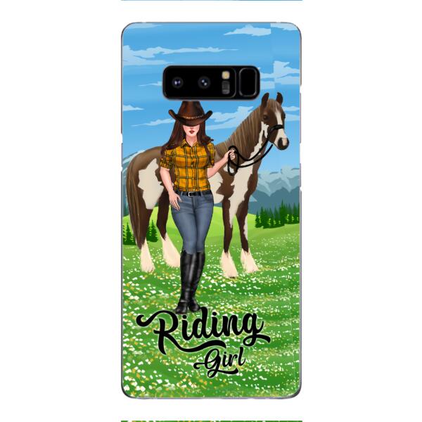 PERSONALIZED RIDING GIRL PHONE CASE PRINTED 3D NEYQ02