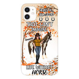 Personalized Life Without Horse Phone Case JUL-MD02