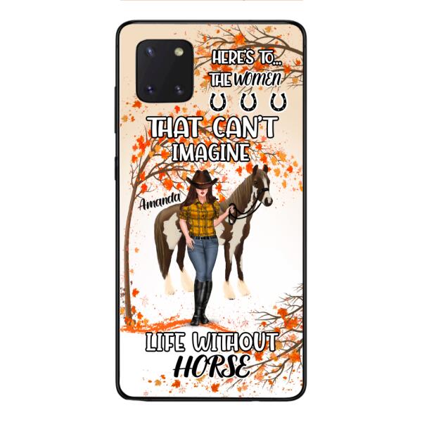 Personalized Life Without Horse Phone Case JUL-MD02