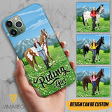 PERSONALIZED RIDING GIRL PHONE CASE PRINTED 3D NEYQ02