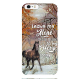 CUSTOMIZED TALKING TO MY HORSE PHONE CASE PRINTED 3D NEY02