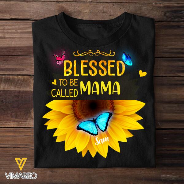 BLESSED TO BE CALLED PERSONALIZED T SHIRT UNISEX 3D PRINTED