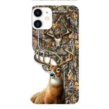 DEER HUNTING PERSONALIZED PHONE CASE 3D PRINTED