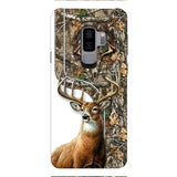 DEER HUNTING PERSONALIZED PHONE CASE 3D PRINTED