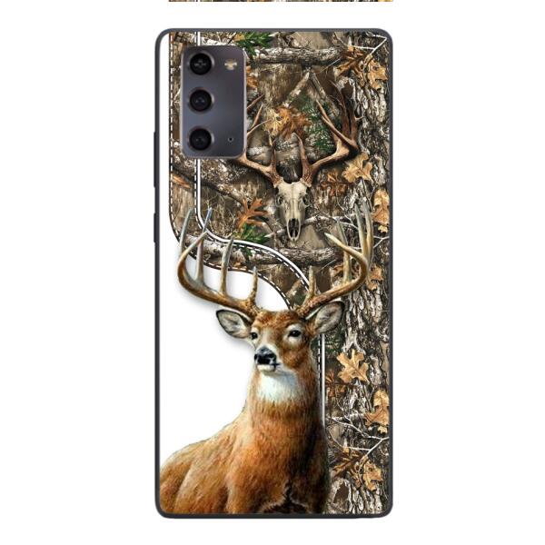 DEER HUNTING PERSONALIZED PHONE CASE 3D PRINTED