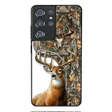DEER HUNTING PERSONALIZED PHONE CASE 3D PRINTED