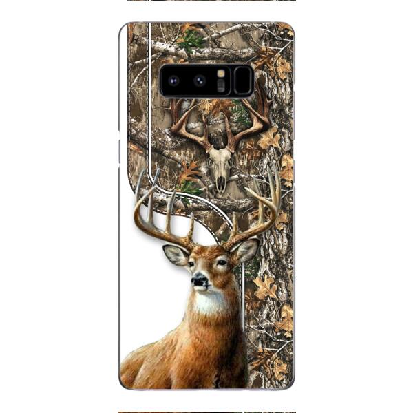 DEER HUNTING PERSONALIZED PHONE CASE 3D PRINTED