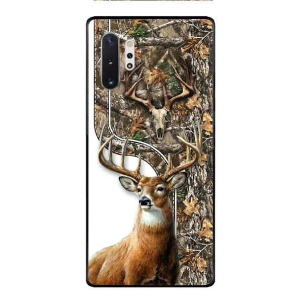 DEER HUNTING PERSONALIZED PHONE CASE 3D PRINTED