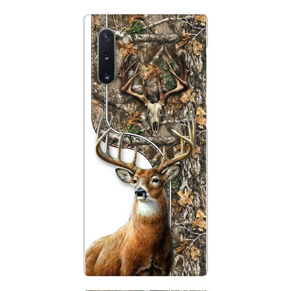 DEER HUNTING PERSONALIZED PHONE CASE 3D PRINTED