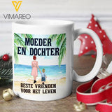 MOEDER EN DOCHTER PERSONALIZED MUG
