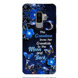 LOVE MOON AND BACK PERSONALIZED PHONE CASE 3D PRINTED