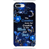 LOVE MOON AND BACK PERSONALIZED PHONE CASE 3D PRINTED