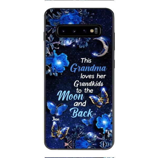 LOVE MOON AND BACK PERSONALIZED PHONE CASE 3D PRINTED