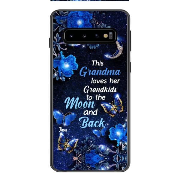 LOVE MOON AND BACK PERSONALIZED PHONE CASE 3D PRINTED