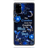 LOVE MOON AND BACK PERSONALIZED PHONE CASE 3D PRINTED