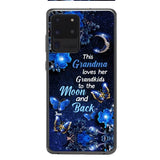 LOVE MOON AND BACK PERSONALIZED PHONE CASE 3D PRINTED
