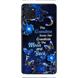 LOVE MOON AND BACK PERSONALIZED PHONE CASE 3D PRINTED