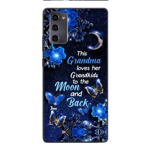 LOVE MOON AND BACK PERSONALIZED PHONE CASE 3D PRINTED