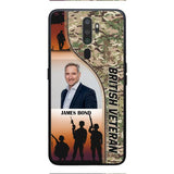 CUSTOMIZED BRITISH VETERAN PHONECASE 3D PRINTED NEYT15