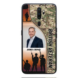 CUSTOMIZED BRITISH VETERAN PHONECASE 3D PRINTED NEYT15