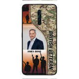 CUSTOMIZED BRITISH VETERAN PHONECASE 3D PRINTED NEYT15
