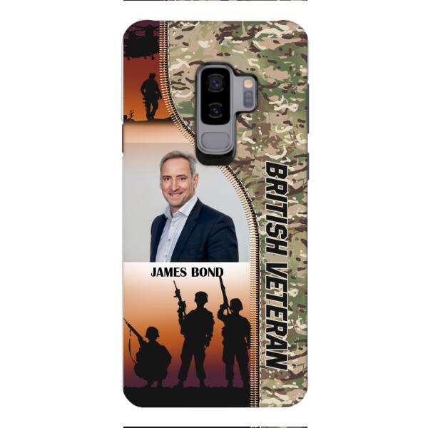 CUSTOMIZED BRITISH VETERAN PHONECASE 3D PRINTED NEYT15