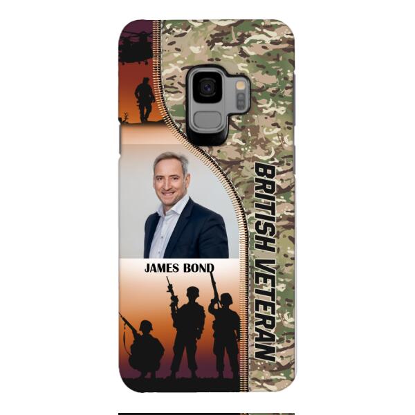 CUSTOMIZED BRITISH VETERAN PHONECASE 3D PRINTED NEYT15